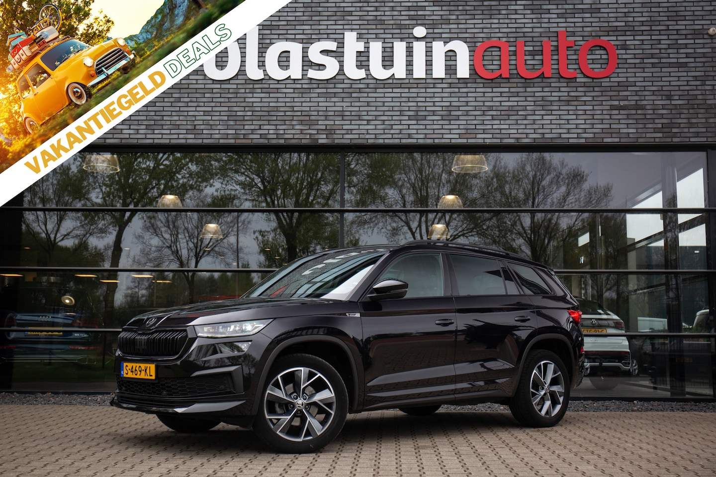 Skoda Kodiaq - 1.5 TSI Sportline Business Trekhaak, Elektr. Stoelen, NAP, Blackline - AutoWereld.nl