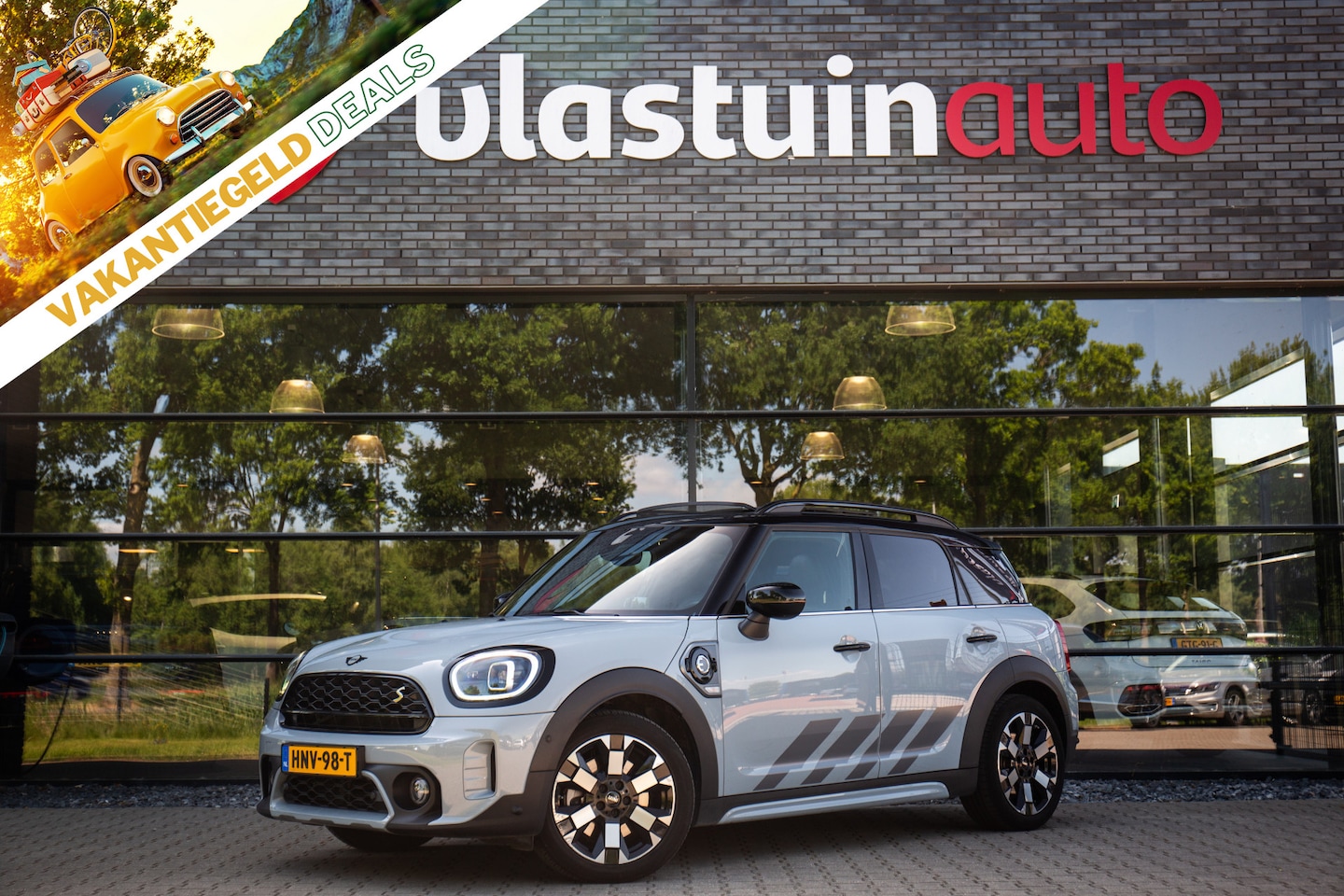 MINI Countryman - Mini 2.0 Cooper S E ALL4 Untamed Harman & Kardon, Elektrisch glazen panoramadak, Adap. Cru - AutoWereld.nl