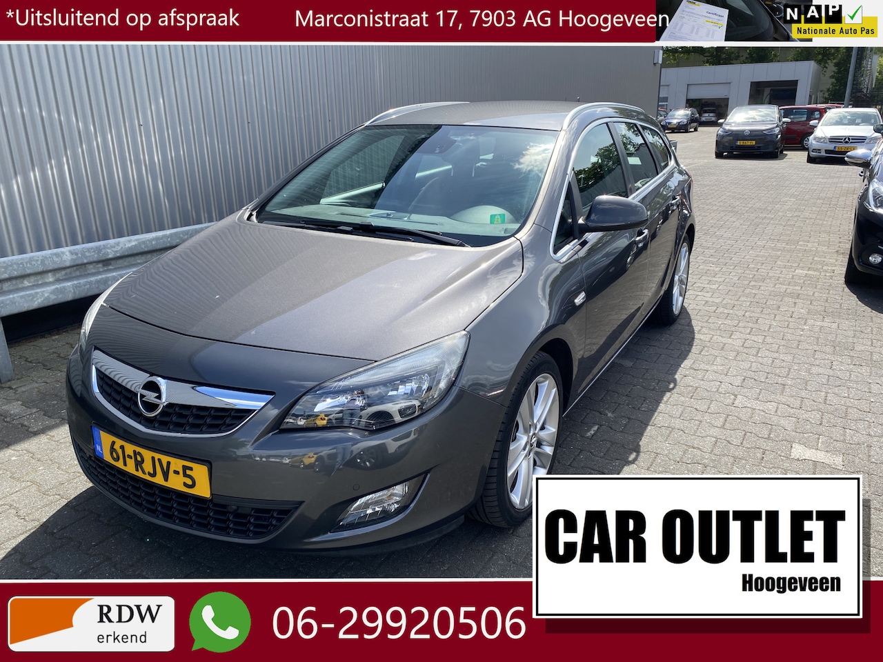 Opel Astra Sports Tourer - 1.4 Turbo Sport Clima, CC, Navi, PDC, LM, nw. APK – Inruil Mogelijk – - AutoWereld.nl