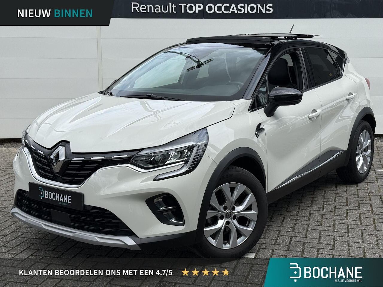 Renault Captur - 1.0 TCe 100 Intens (Hoge instap) Panoramadak | Parkeerhulp | Navigatie | Dealer Onderhoude - AutoWereld.nl