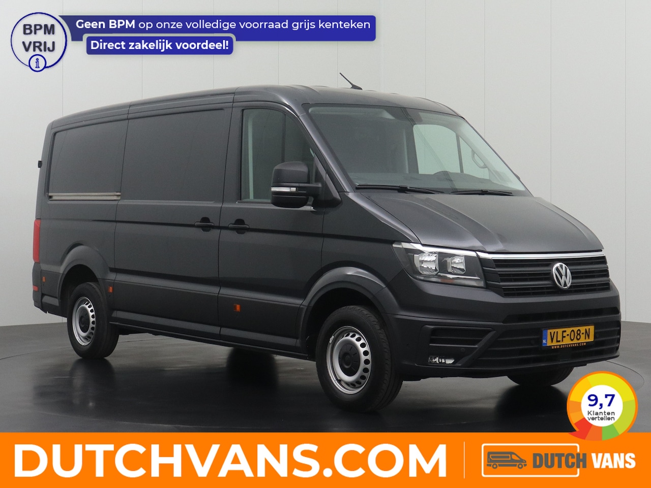 Volkswagen Crafter - 2.0TDI 140PK L3H2 Highline | Navigatie | Camera | Airco | Cruise | Betimmering - AutoWereld.nl