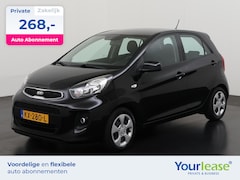 Kia Picanto - 1.0 CVVT EconomyPlusLine | All-in 268, - Private Lease | Zondag Open