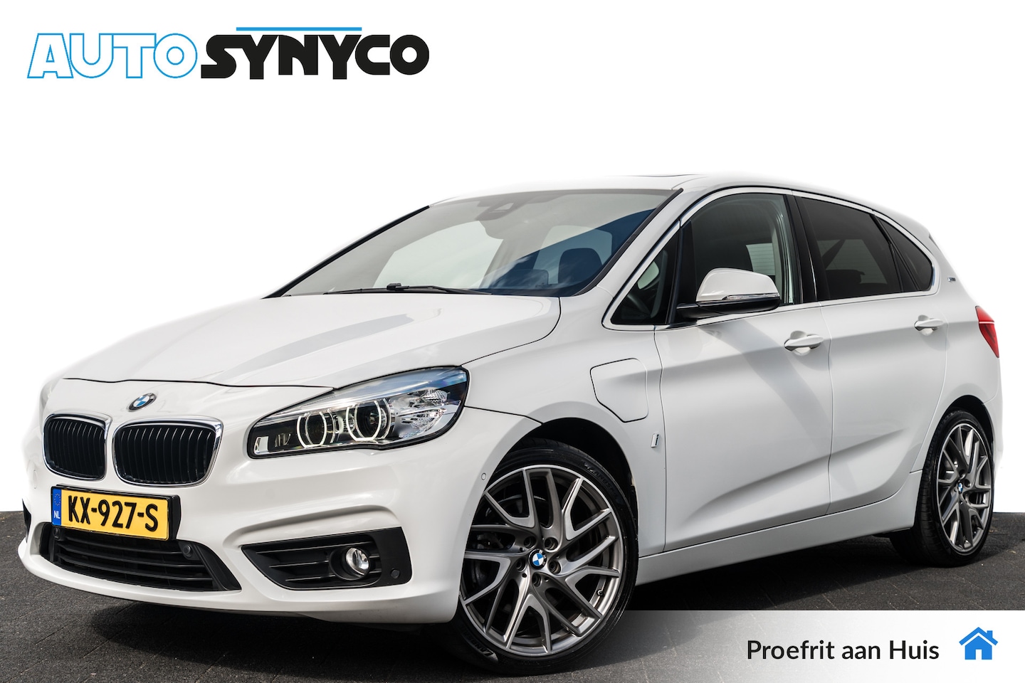 BMW 2-serie Active Tourer - 225xe Plug-In Hybrid High Executive I Panoramadak I Leder I 19 inch LMV | Getint Glas - AutoWereld.nl
