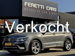Volkswagen Tiguan - 1.4 TSI R-LINE. PANODAK NAVI AIRCO PARKPILOT APPLE-CARPLAY LED LMV PDC