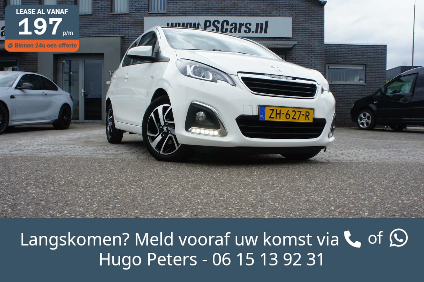 Peugeot 108 - 1.0 e-VTi 72pk Automaat Clima|Camera|CarPlay|Velgen - AutoWereld.nl