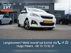 Peugeot 108 - 1.0 e-VTi 72pk Automaat Clima|Camera|CarPlay|Velgen