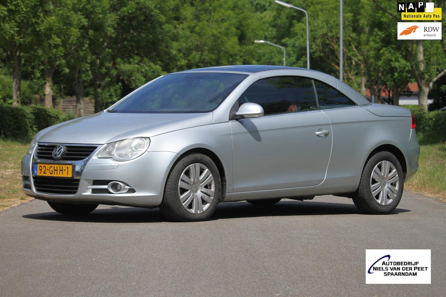 Volkswagen Eos - 1.4 TSI Highline / dak defect / leder interieur / panoramadak / climate control / NL auto - AutoWereld.nl