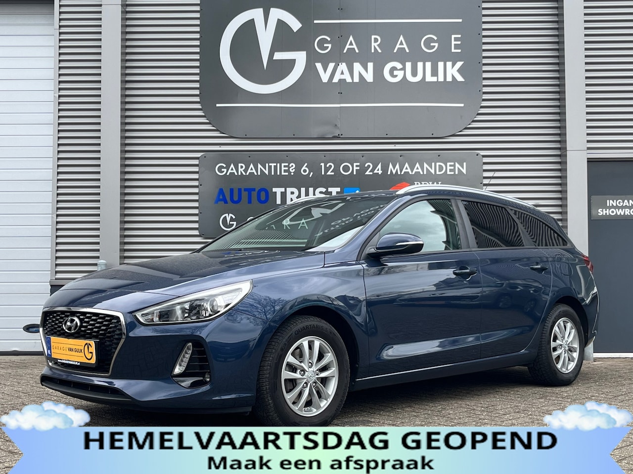 Hyundai i30 Wagon - 1.0 120PK T-GDI i-Drive Airco,Cruise,Isofix,Pdc,Armsteun,GetintGlas,Dakrail,Lmv,Led,Blueto - AutoWereld.nl