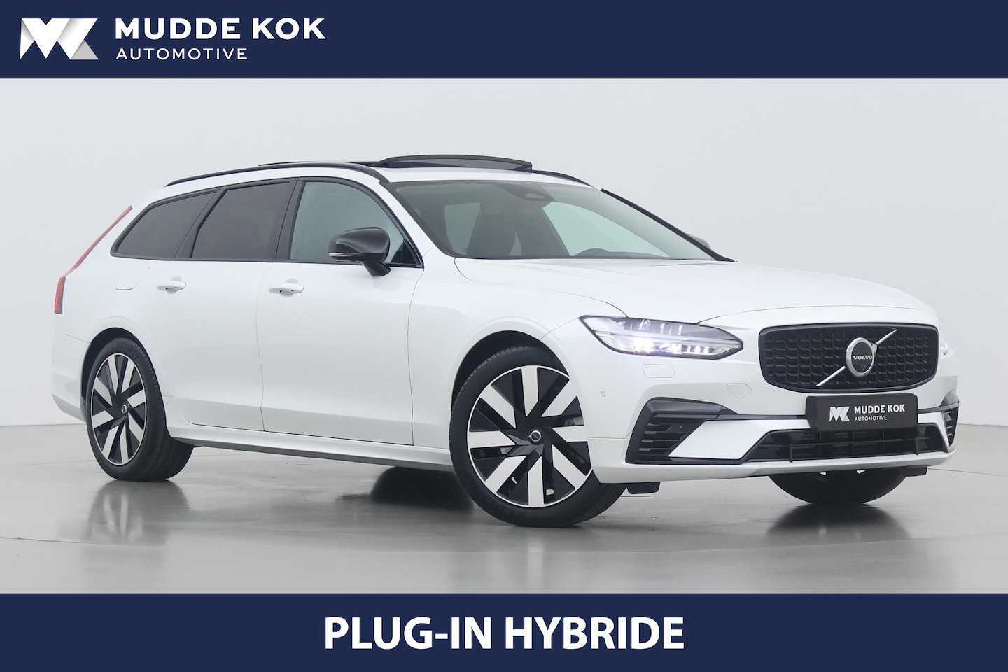 Volvo V90 - T6 Plug-in hybrid Ultra Dark | Luchtvering Achter | Massage+Ventilatie | Head-Up | 360° Ca - AutoWereld.nl