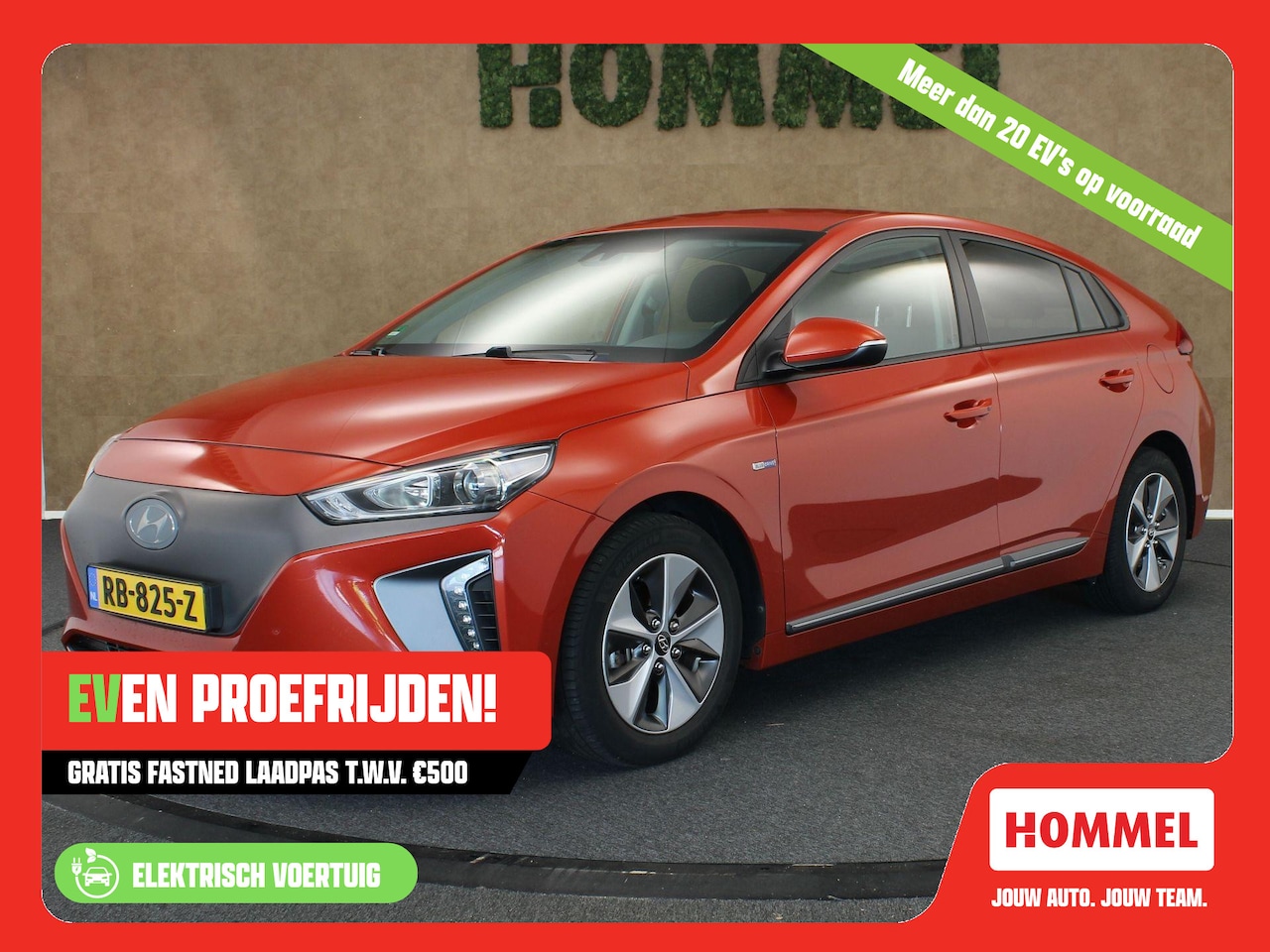 Hyundai IONIQ - Comfort EV - ORIGINEEL NEDERLANDSE AUTO - SOH 100%!! - ACHTERUITRIJ CAMERA - NAVIGATIE - P - AutoWereld.nl