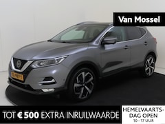 Nissan Qashqai - 1.6 Tekna 163PK | Panorama-dak | Trekhaak | Navigatie | 360 Camera | Climate Control | Lic