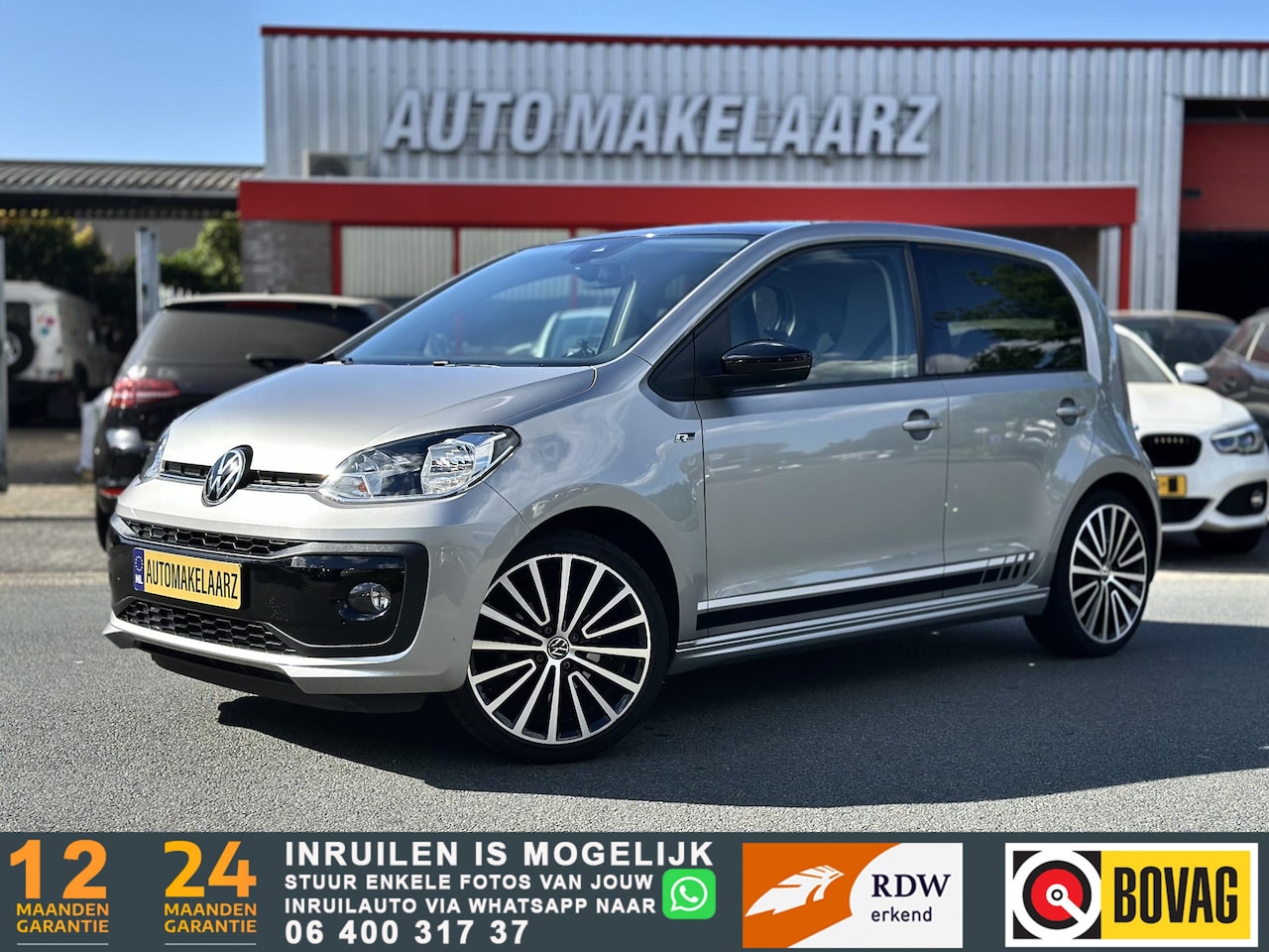 Volkswagen Up! - 1.0 R-line CAM|NAP|AIRCO|STOELVERWARMING - AutoWereld.nl
