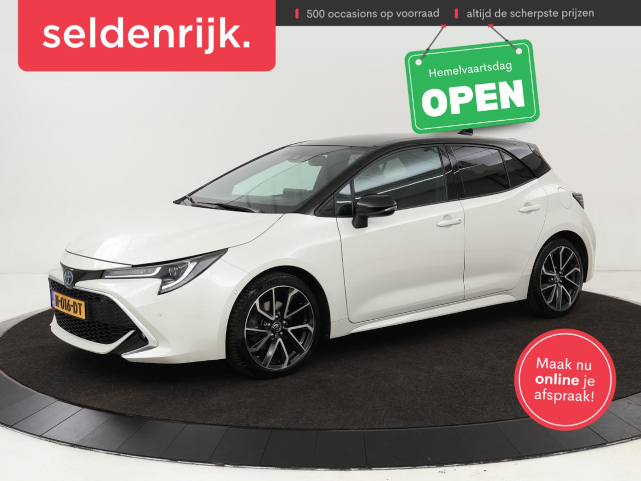 Toyota Corolla - 2.0 Hybrid GR-Sport | Stoel & stuurverwarming | Camera | Adaptive cruise | Sportstoelen | - AutoWereld.nl