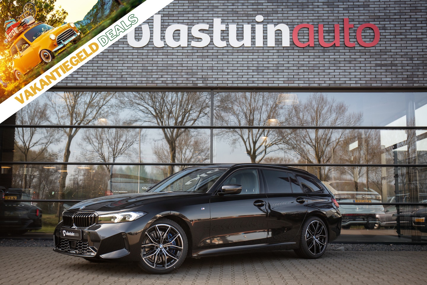 BMW 3-serie Touring - 330i M Sport 330i M-Sport , Adap. cruise, Stoelverwarming, Led - AutoWereld.nl