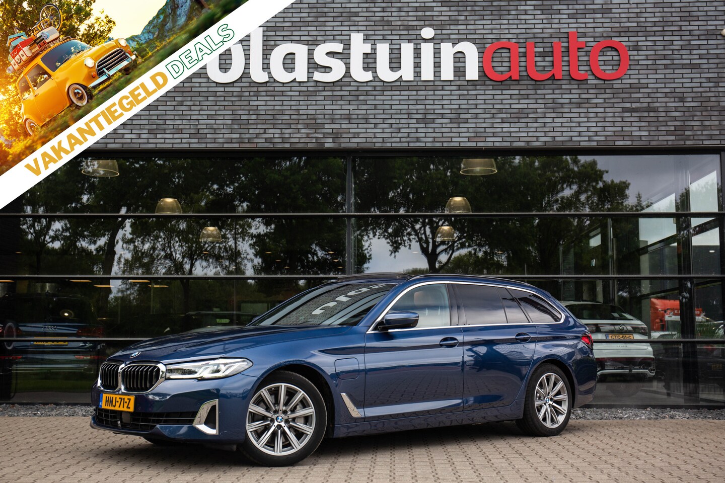 BMW 5-serie Touring - 530e High Executive 530e High Executive , Panodak, Adap. cruise, 360°camera, - AutoWereld.nl