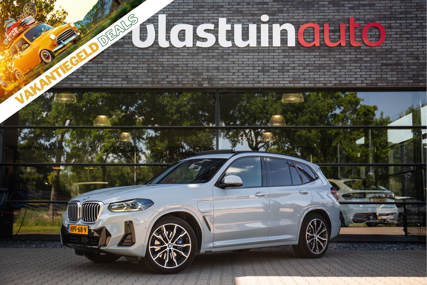BMW X3 - xDrive30e High Executive xDrive30e High Executive , Brooklyn Grau, M-Sportstoelen, Pano, HUD, H&K - AutoWereld.nl