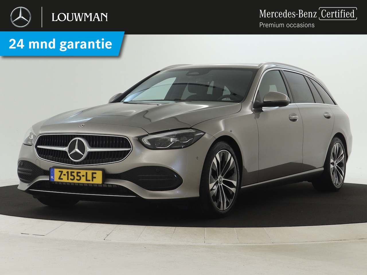 Mercedes-Benz C-klasse Estate - 180 Luxury Line | Trekhaak | Memorypakket | Spiegelpakket | Verwarmde stoelen vooraan | In - AutoWereld.nl