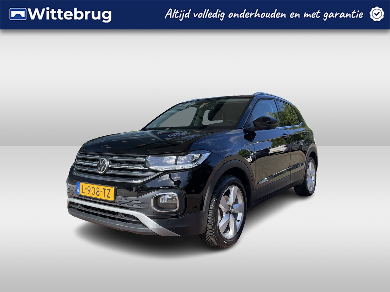 Volkswagen T-Cross - 1.0 TSI Style / Led koplampen / Getint glas / Virtual Cockpit / Climate control / Navigati - AutoWereld.nl