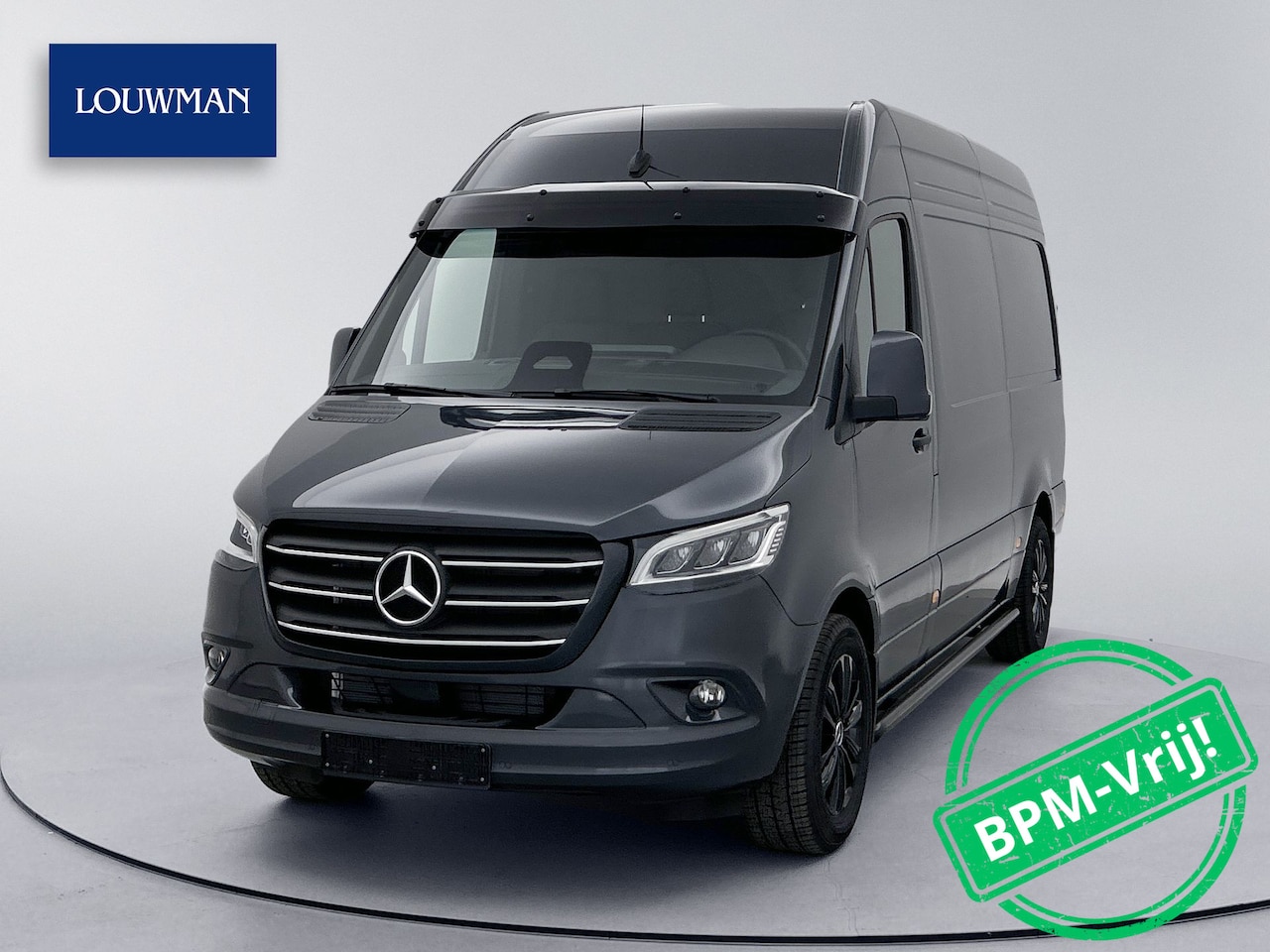 Mercedes-Benz Sprinter - 319CDI 190PK L2H2 30 YEAR EDITION BPM VRIJ | Lederen bekleding | Facelift | 5.000,- EUR pa - AutoWereld.nl