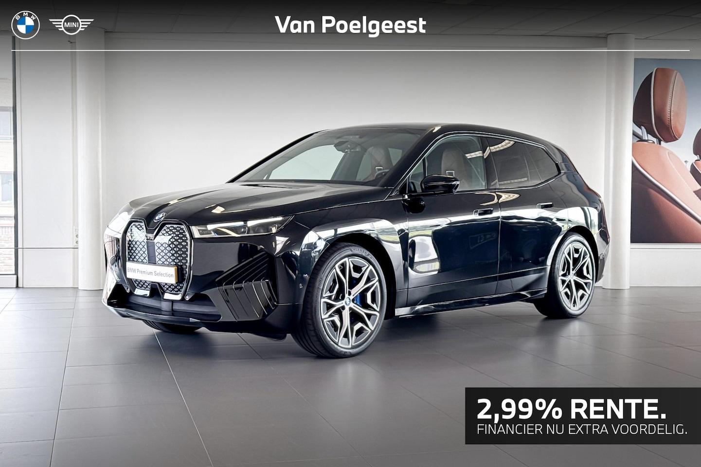 BMW iX - xDrive50 High Executive | M Sport | Harman Kardon | Sky Lounge | Trekhaak | Luchtvering - AutoWereld.nl