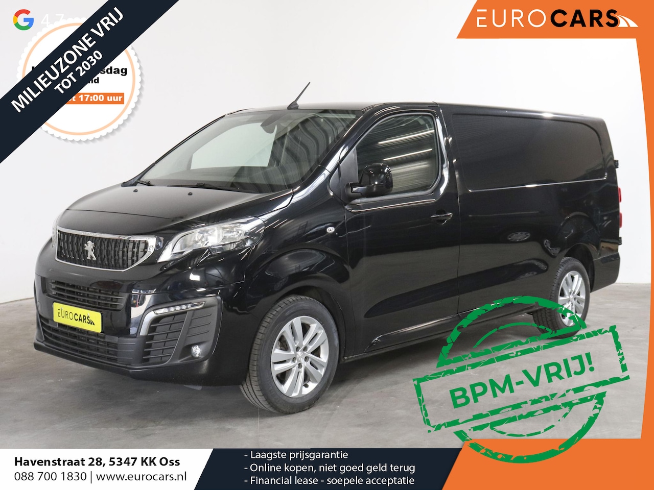 Peugeot Expert - 145pk L3 Automaat Airco Navi Cruise Trekhaak - AutoWereld.nl