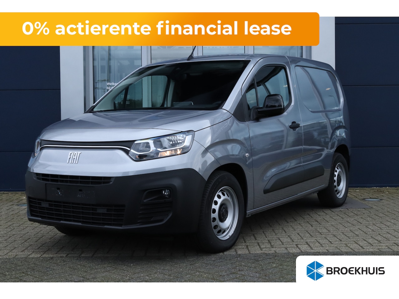 Fiat E-Doblo - 136 L1 50 kWh Voorraad Voordeel € 8.347,- | Airco | Buitenspiegels verwarmbaar | Cruise co - AutoWereld.nl