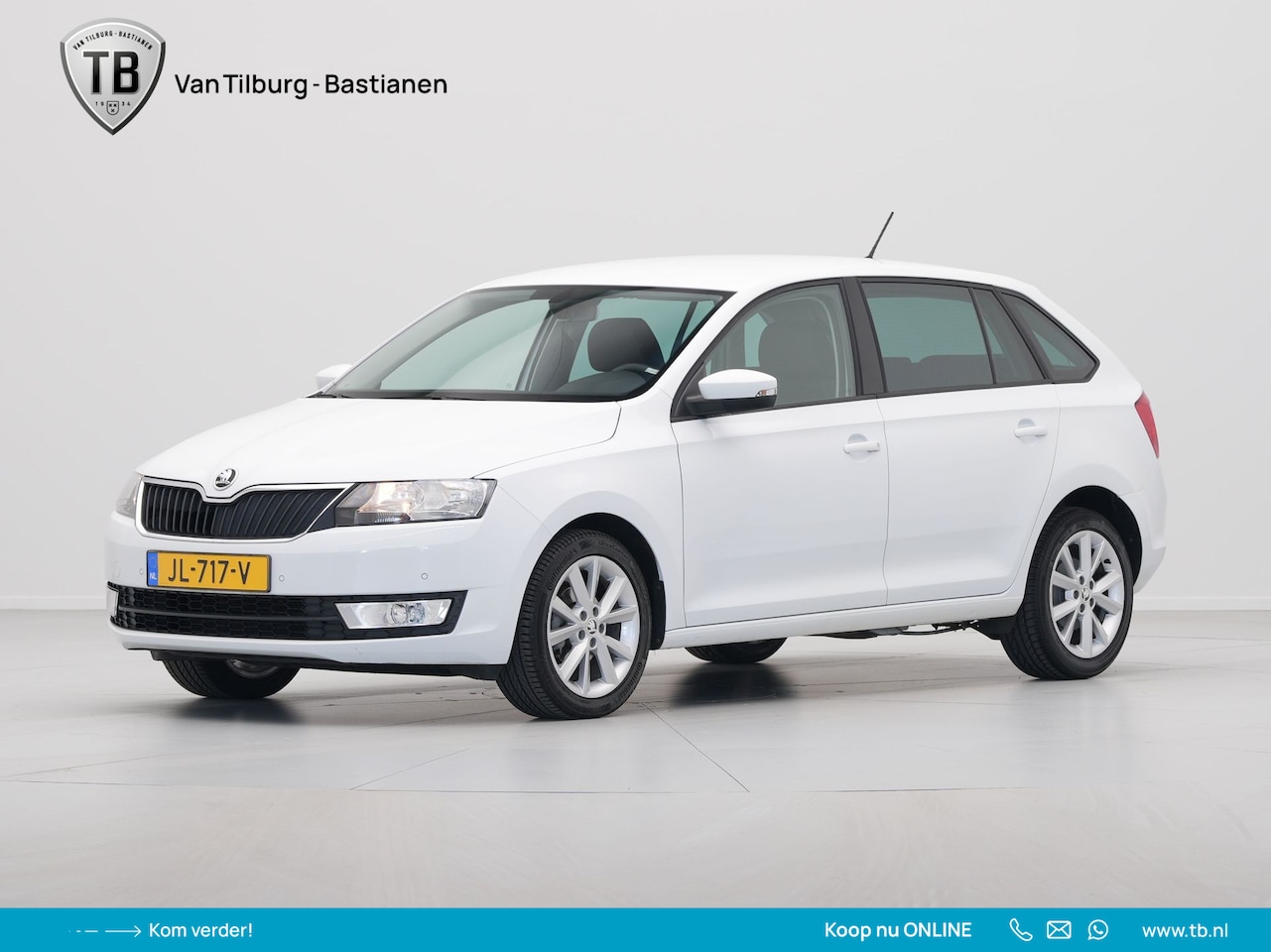 Skoda Rapid Spaceback - 1.2 TSI 90pk Greentech JOY Navigatie Clima Cruise Stoelverwarming Carplay 60 - AutoWereld.nl