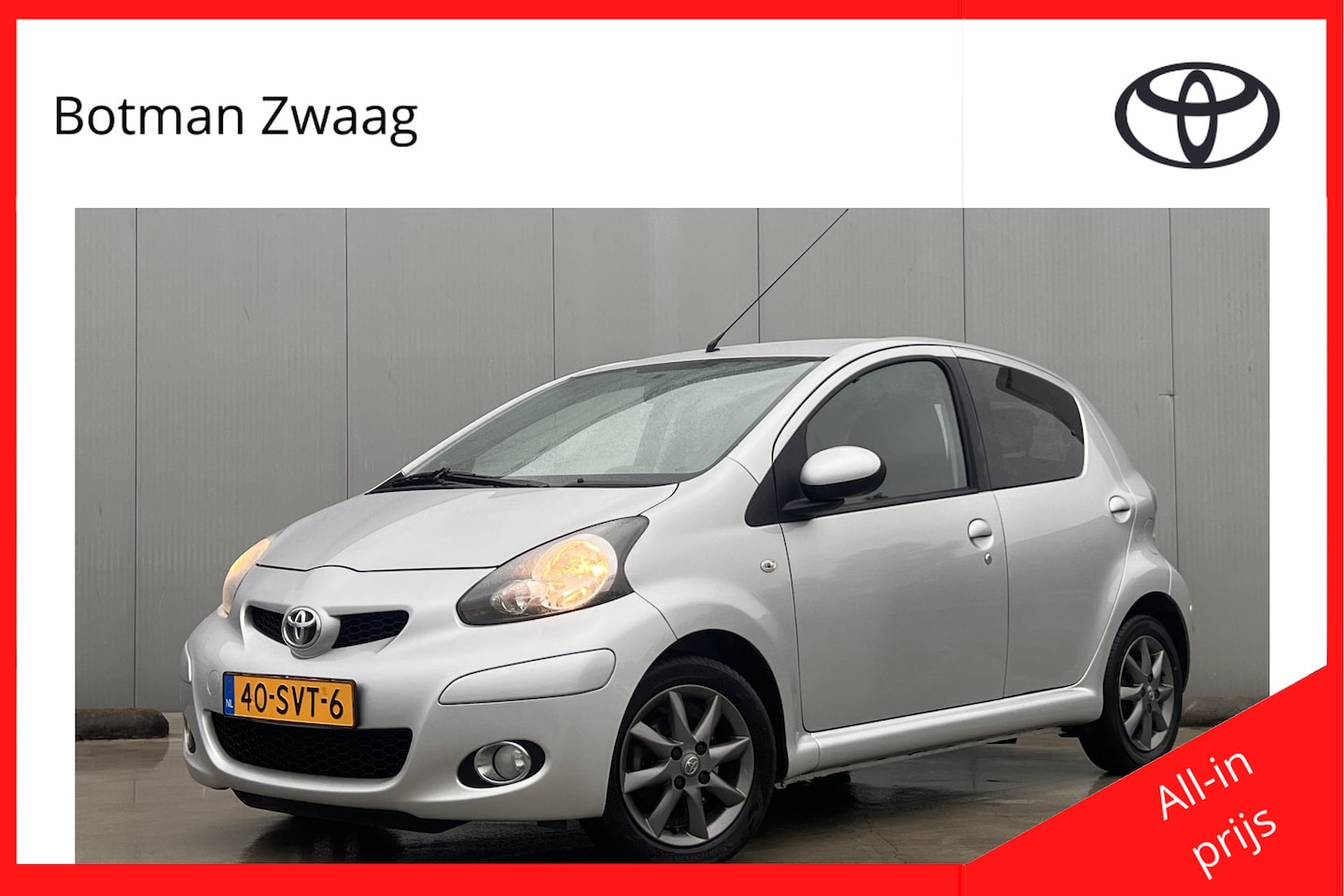 Toyota Aygo - 1.0-12V Dynamic Navigator Automaat - AutoWereld.nl