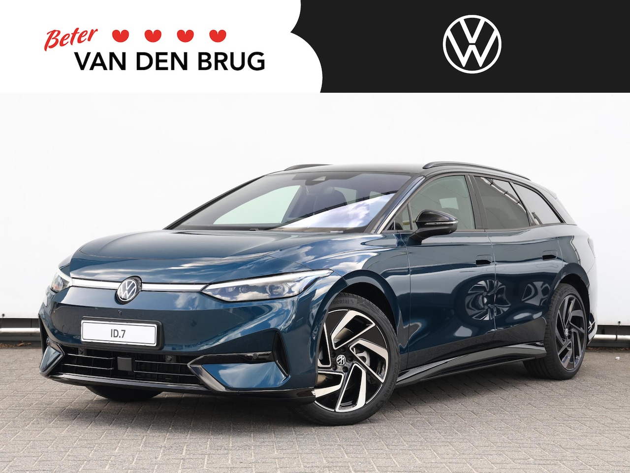 Volkswagen ID.7 Tourer - Pro Business 77 kWh accu. 210 kW / 286 pk Variant Led | Navigatie | Trekhaak | 20" inch lm - AutoWereld.nl