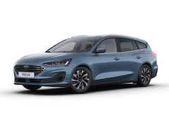 Ford Focus Wagon - 1.0 EcoBoost Hybrid Titanium X | Airco (automatisch) | Armsteun voor | Buitenspiegels elek