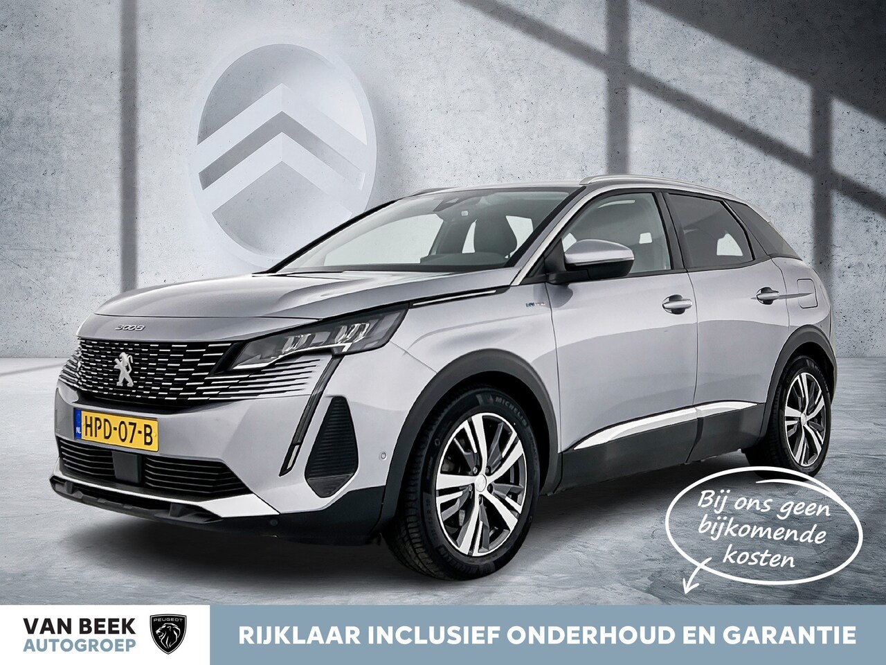 Peugeot 3008 - Plug-in Hybrid 225pk Aut. Allure Pack Business | Rijklaar | Trekhaak | Adaptieve cruise co - AutoWereld.nl