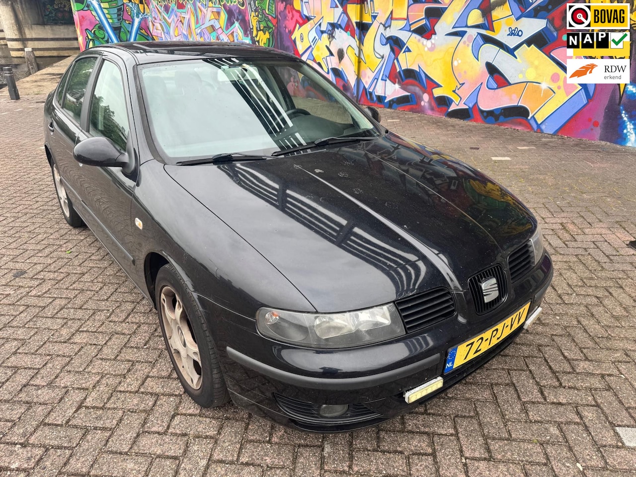 Seat Toledo - 1.6-16V Sport airco elektrische ramen sport velgen stereo apk 1-11-25 inruil koopje - AutoWereld.nl