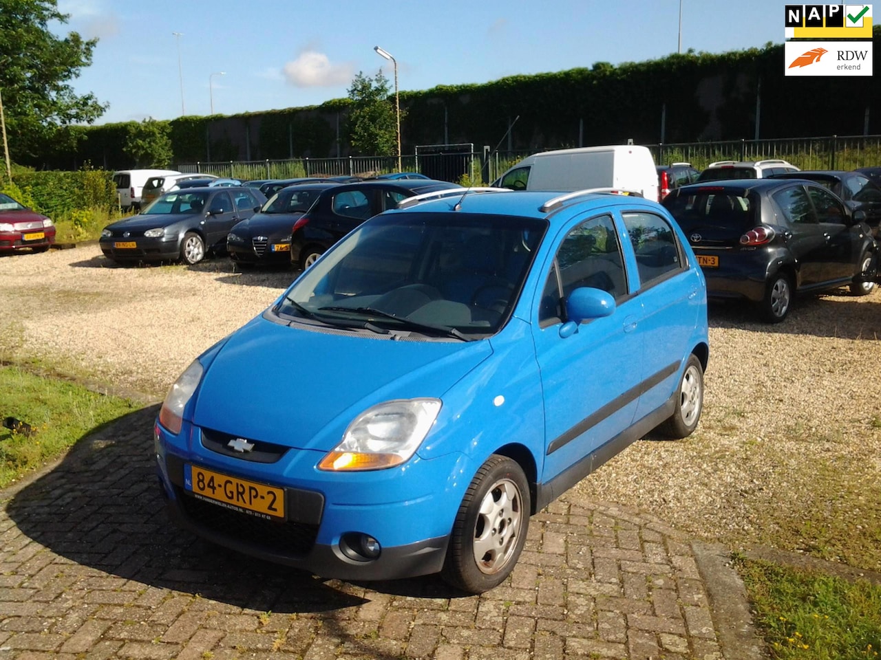 Chevrolet Matiz - 0.8 Style Automaat Airco NL auto NAP 83460 km - AutoWereld.nl