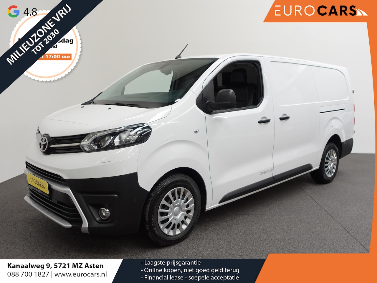 Toyota ProAce - 122pk Automaat L3H1 Long 2x Schuifdeur Trekhaak Cruise control Apple Carplay/ Android auto - AutoWereld.nl