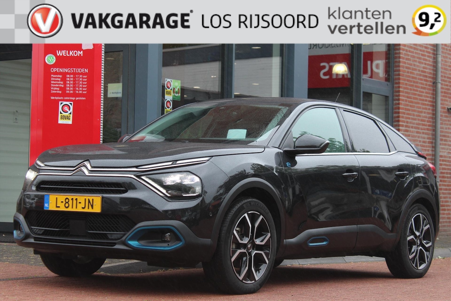 Citroën Ë-C4 - EV 50kWh Aut. *Shine* | 3- Fase | Camera | Adaptive Cruise Control | Carplay | Stoel & Stu - AutoWereld.nl