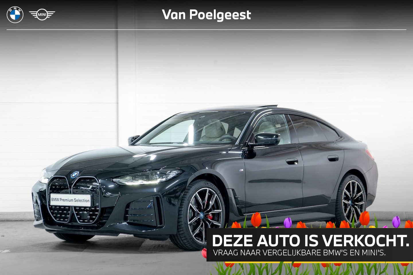 BMW i4 - eDrive40 | M-Sport Pro | High Executive | Adaptive Cruise l Schuif-/kanteldak | Selections - AutoWereld.nl