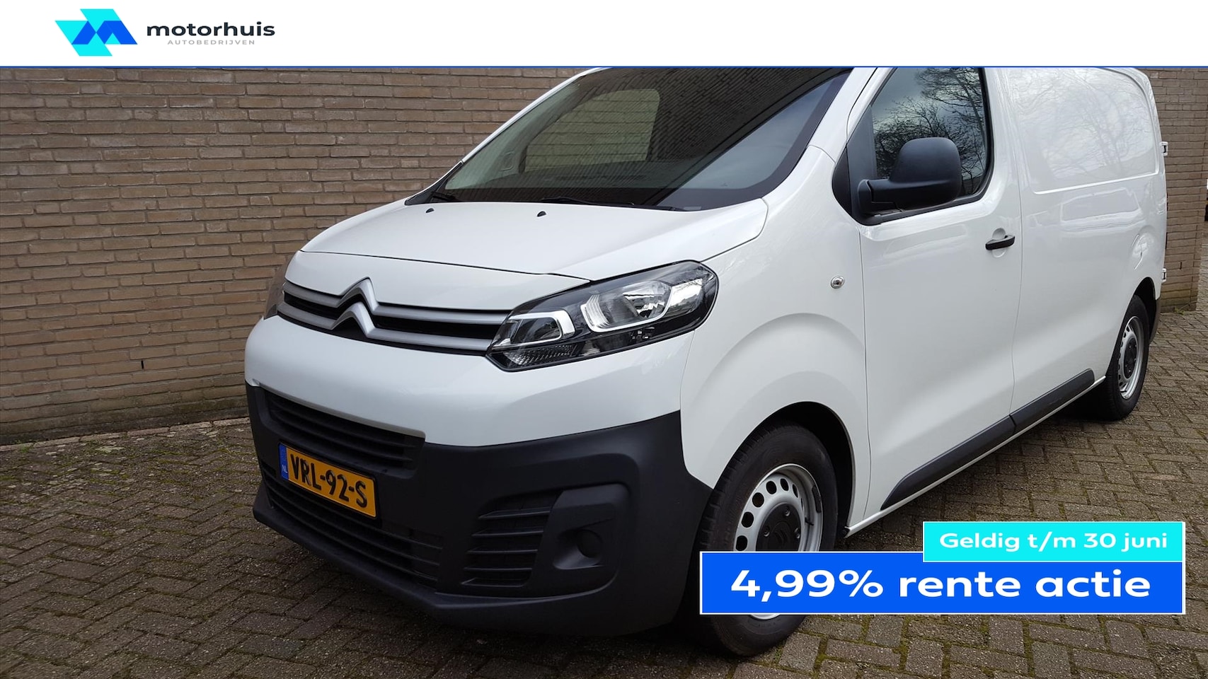 Citroën Jumpy - GB M 1.6 95PK 3-zits *EURO-6* | CRUISECONTROL | AIRCO | BLUETOOTH | - AutoWereld.nl