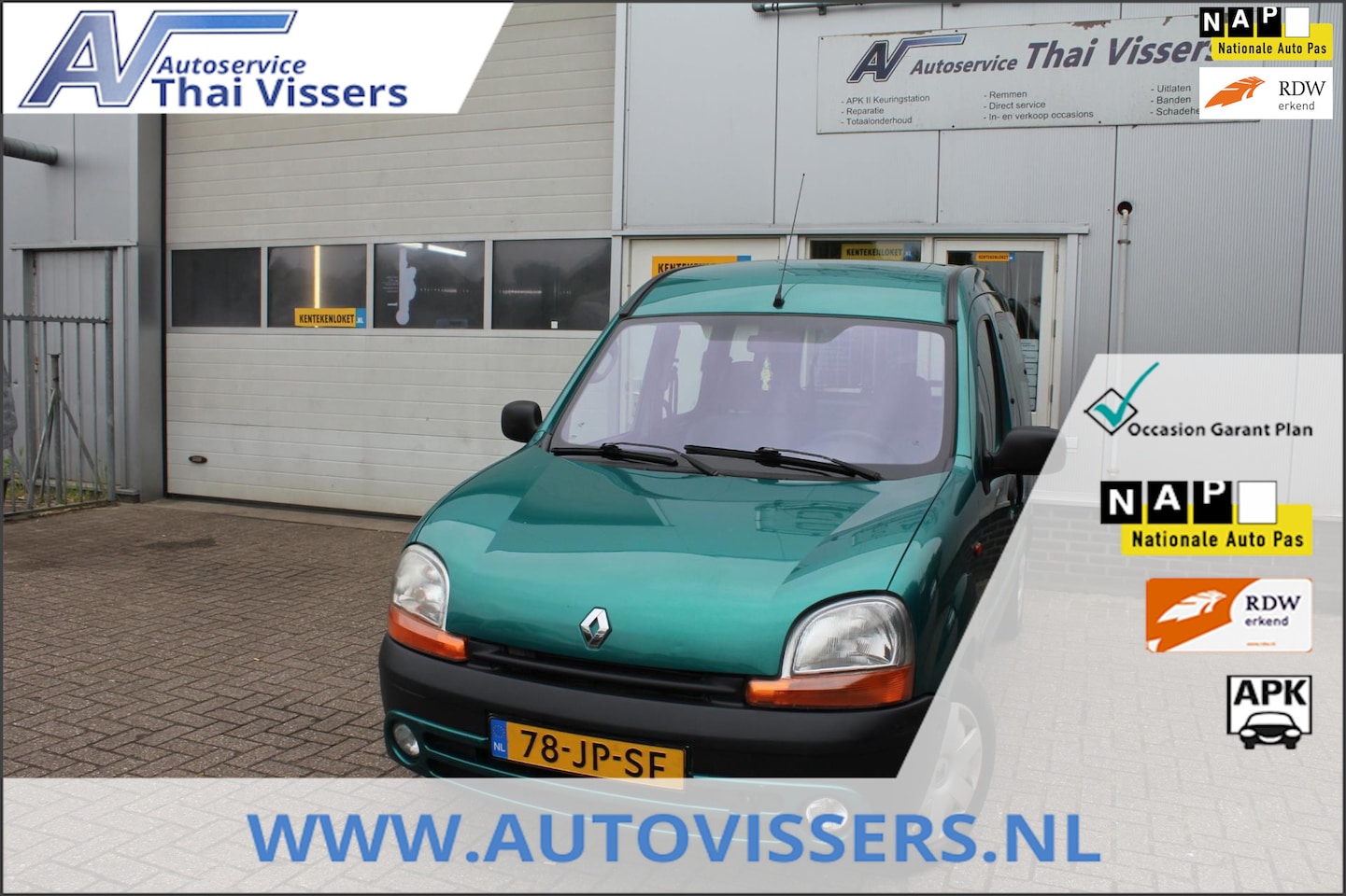 Renault Kangoo - 1.4 Privilège Invalide auto Airco Elektr pak Apk - AutoWereld.nl