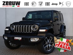 Jeep Wrangler Unlimited - 4xe 380 PK Sahara | Schuifdak | Leder | Camera | Navi | 20"