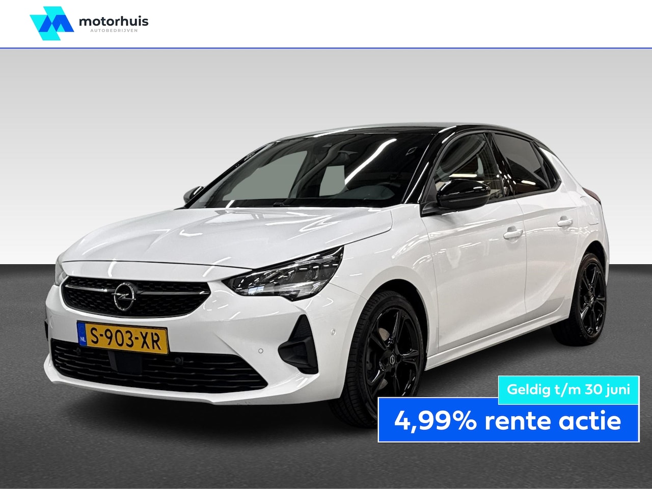 Opel Corsa - 1.2 TURBO 100PK GS-LINE NAVI LED VIRTUAL COCKPIT TEL CRUISE PDC CAMERA NAP - AutoWereld.nl