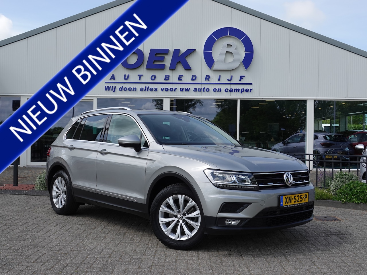 Volkswagen Tiguan - 1.4 TSI 150PK ACT AUTOM. Highline LED | KEYLESS | DODE HOEK | NAVI | ACC - AutoWereld.nl