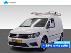 Volkswagen Caddy - 2.0 TDI 102PK L1H1 BMT TRENDLINE EXECUTIVE NAVI IMPERIAAL TREKHAAK LM NAP