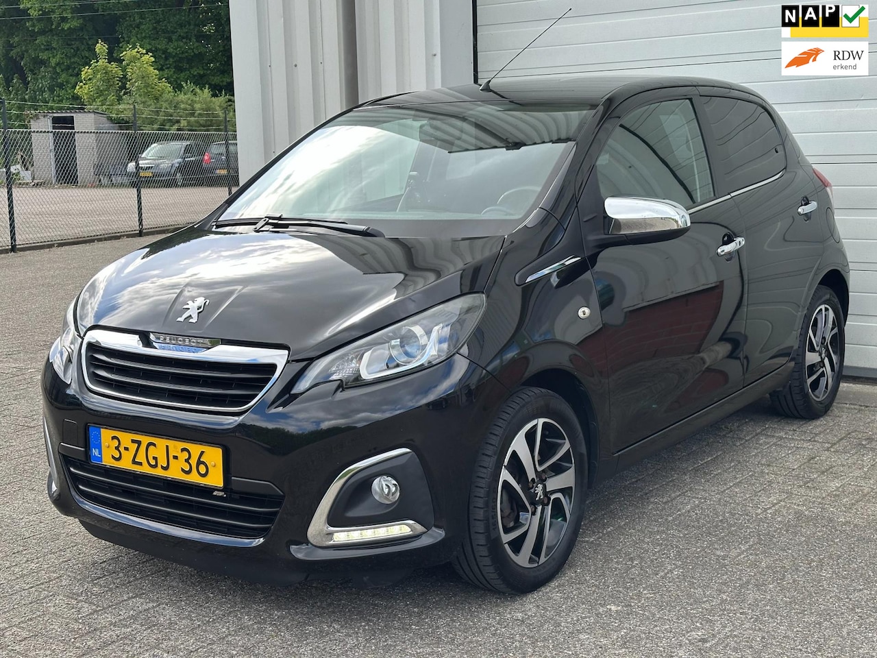 Peugeot 108 - 1.0 e-VTi Première 1.0 e-VTi Première, Navi, Clima, Keyless, NAP! - AutoWereld.nl