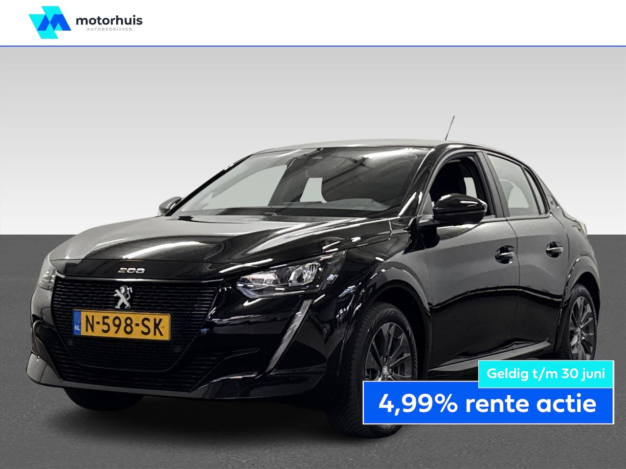 Peugeot e-208 - EV 50KWH 136PK ACTIVE PACK CARPLAY TEL CRUISE LM NAP - AutoWereld.nl