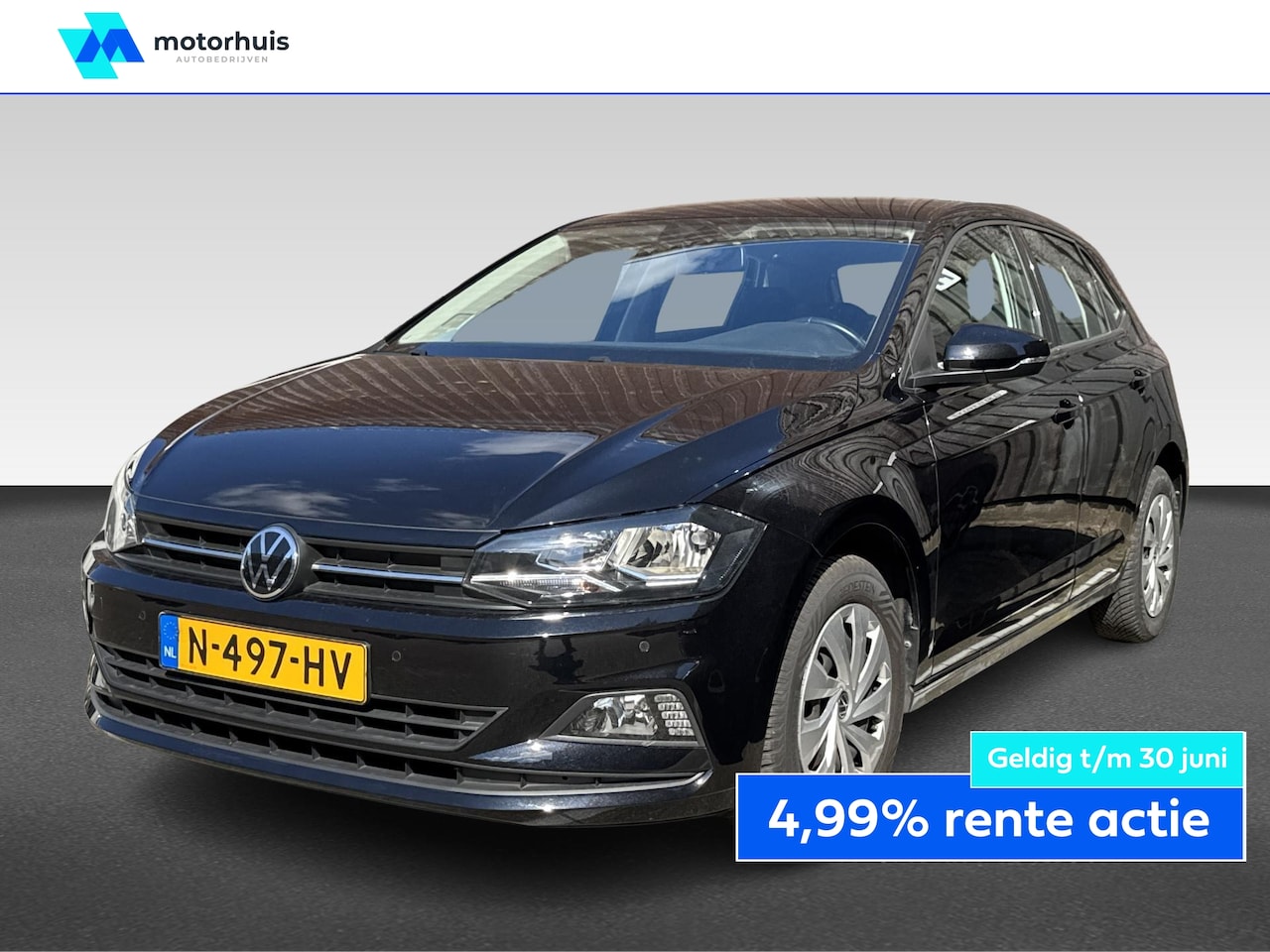 Volkswagen Polo - 1.0 TSI 95PK COMFORTLINE BUSINESS NAVI PDC ECC TEL NAP - AutoWereld.nl