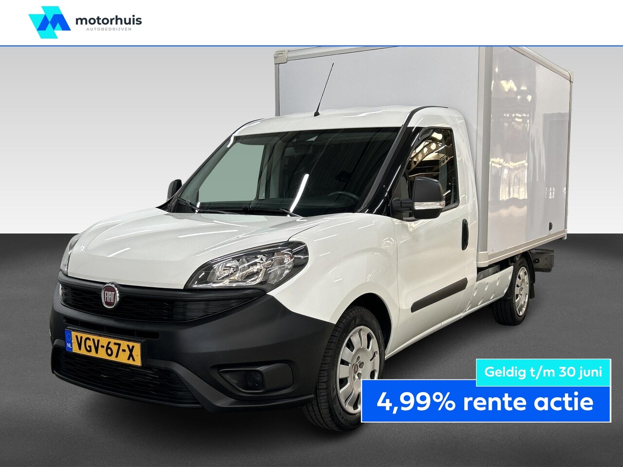 Fiat Doblò - Work-Up 1.6 MJ Gesloten laadbak opbouw - AutoWereld.nl