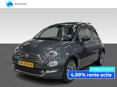 Fiat 500 - 0.9 TURBO 80PK LOUNGE NAVI SCHUIFDAK TEL PDC CRUISE 16INCH NAP