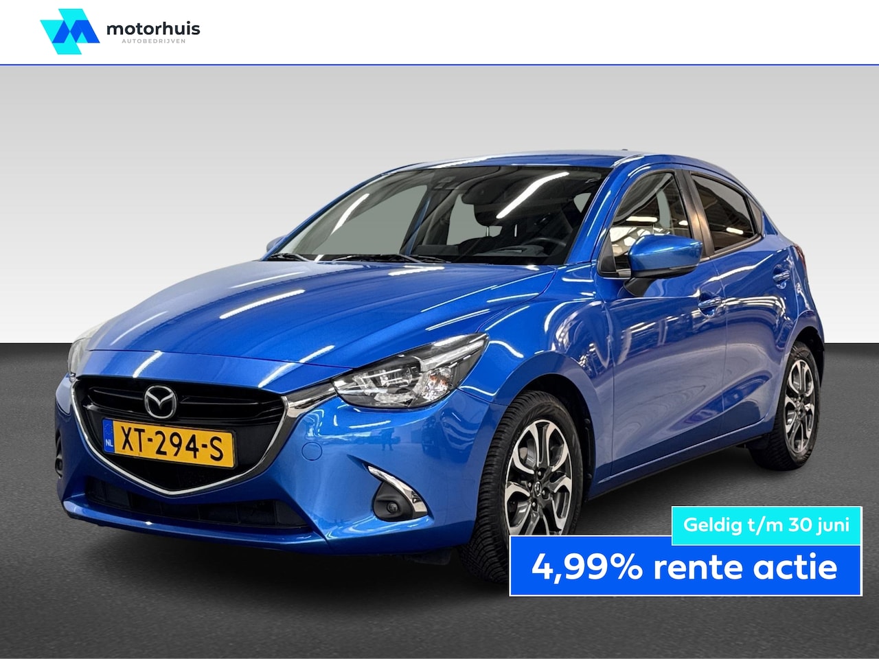 Mazda 2 - 1.5 SKYACTIV-G 90PK GT-M NAVI FULL LED PDC HUD NAP - AutoWereld.nl