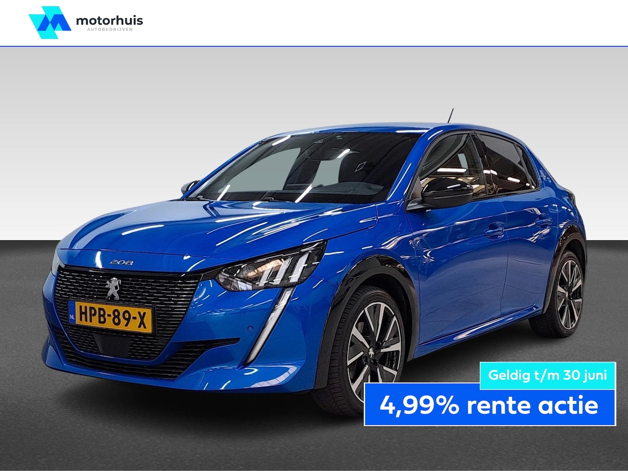 Peugeot 208 - 1.2 PureTech 100PK GT-LINE NAVI CAMERA FULL LED TEL PDC 17INCH - AutoWereld.nl