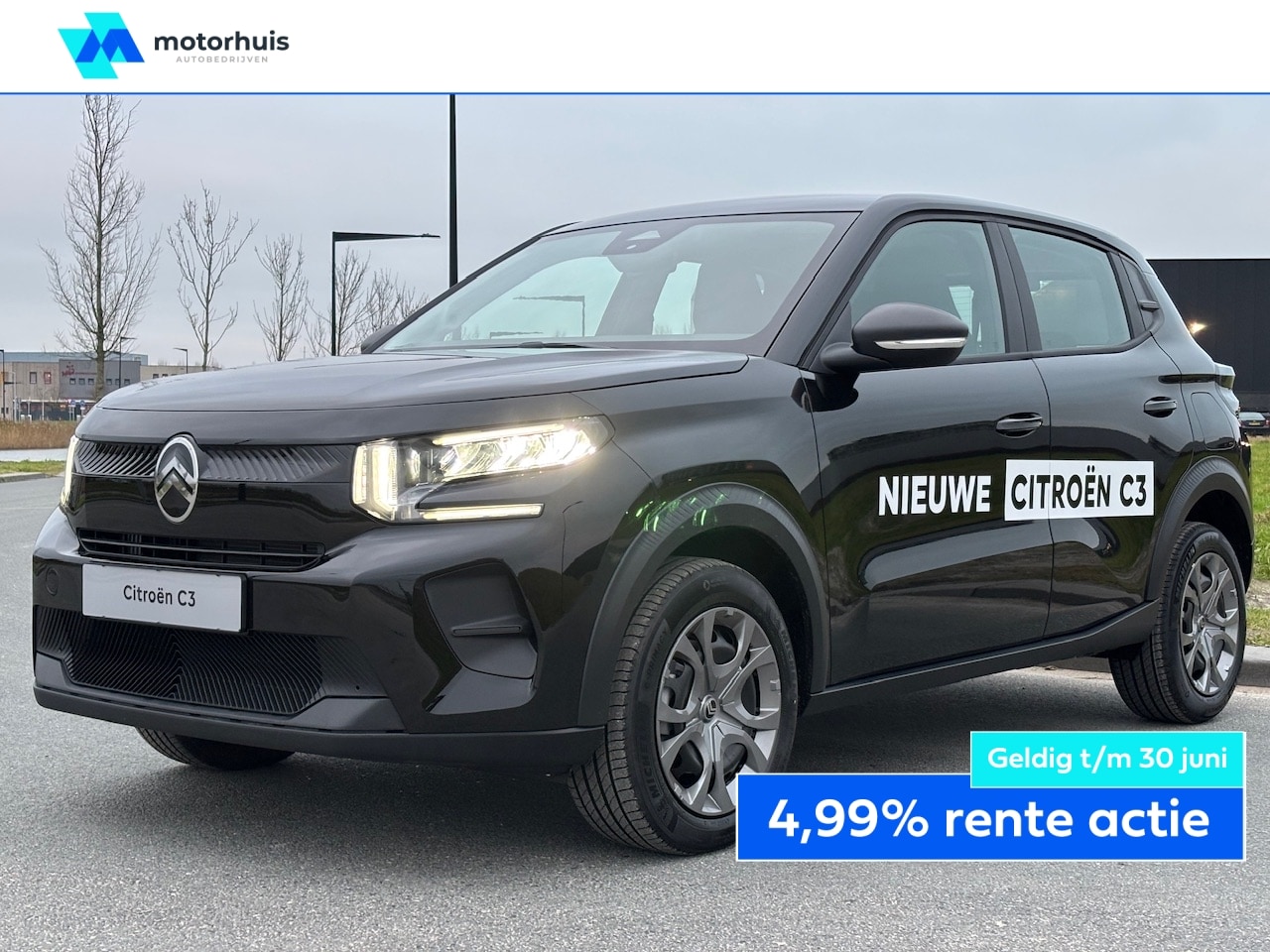Citroën C3 - New | YOU | 100 PK | LED | AIRCO | SENSOREN | - AutoWereld.nl